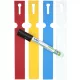  MARKER + Etikete 4 BARVE zanka za opis rastlin 200x25mm (25x200) 400 kosov