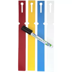    MARKER + 4-zančne nalepke za opis rastlin 250x25mm (25x250) 400 kosov