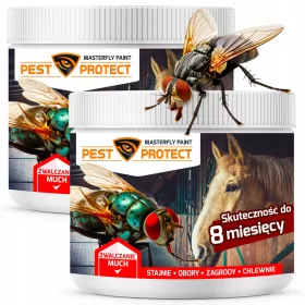   PEST PROTECT MasterFly Paint – pripravek proti muham z dinotefuranom 2x125 g