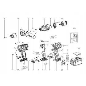    Metabo elektronski modul za vrtalnik/vijačnik SB 18 LTX-3 BL I 343085740