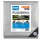 Velika močna srebrna ponjava SHARK TOOLS 8x12 m, odporna na UV in mraz