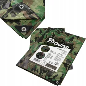 Kamuflažna ponjava CAMOforest 4 x 5m, idealna za kampiranje