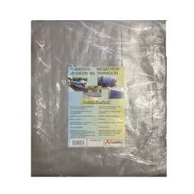 Vodoodporna Plandeka 4x6m Srebrna, Agro-Jumal, UV Zaščita
