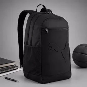   Črn nahrbtnik Puma Buzz Backpack 28 l - šolski, športni in mestni nahrbtnik z organizatorjem