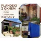 Vodoodporna PVC plandeka z oknom, prilagodljiva po meri
