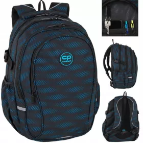   CoolPack Factor Blumeh 2v1 šolski set za mladino - 17" nahrbtnik in cevasta peresnica z organizatorjem