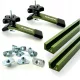  Komplet standardnih profilov T-Track s sponkami in T-maticami