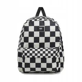   Vans Mladinski šolski nahrbtnik VN000H4X3M41 črno-bel nahrbtnik - 21 l, zvezek 15", organizator, športni stil