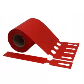    Etikete za vrtnarjenje/sadovnjak RDEČE 200x25mm (25x200) 500 kosov