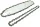  KOMPLET MEČA 18'' 45CM + 2X VERIGA ZA ŽAGO 325" 1,5MM 72 ČLENOV POWER