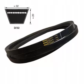   Klinasti jermen D/32 5600 Li=5680Lp Razpon moči CONTINENTAL 17x5680