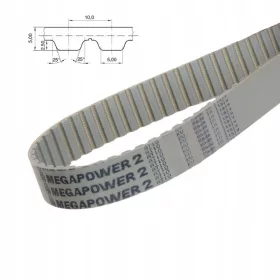    Zobati jermen AT10 1280 KEVLAR širine 25 mm MEGADYNE 128 zob