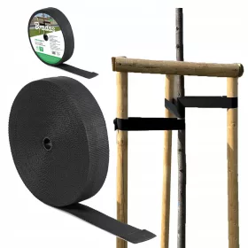    PRIVEZNI TRAK ZA DREVESA Vrtni trak za pritrditev dreves in grmovnic 50 m