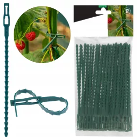    VEZICE ZA PRITRDITEV RASTLIN SPONE SPONE 170 mm 50 KOSOV FLEKSIBILNE VRTNE