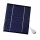 Solarna plošča 2,5 W USB 5 V 150×130 mm prenosni polnilec za telefon Kampiranje črna
