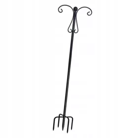    Dvojni pastirski kavelj Praktičen vrtni kavelj, odporen na vremenske vplive, vrt 274 cm