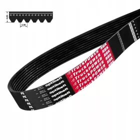  Večrebrasti jermen 8 PK 2580 OPTIBELT 1016K OJAČAN