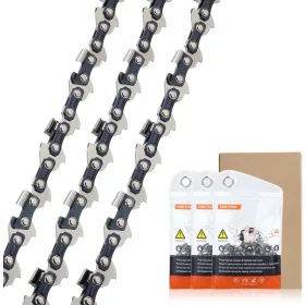  Komplet 3 verig za motorne žage 12" 3/8LP 45 zob