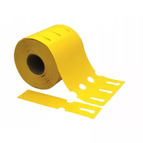    Etikete za vrtnarjenje/sadovnjak RUMENE 163,5x33mm (33x163,5) 500 kosov