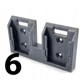  Dewalt XR 18V 54V držalo za dvojne baterije 6 kosov