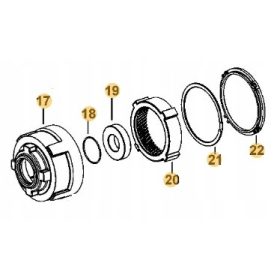  DEWALT menjalnik z zobniškim tesnilom za DCF899