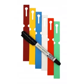    MARKER II+ 6 BARVNE nalepke z zankami za opis rastlin 160x17mm (17x160) 600