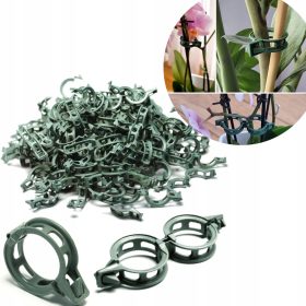    200x sponke za rastline za pritrjevanje stebel in poganjkov zelenjave 4 cm 200 kosov