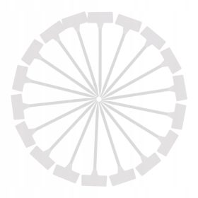  20 VRTNIH ETIKET V OBLIKI T IZ BELE PLASTIKE