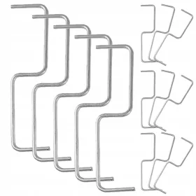  KOMPLET ZA UPOGIBLJANJE RASTLINSKIH VEJ - SREBRNA, JEKLO