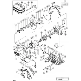  Hikoki rotor za krožno žago C7SB2 360-577G