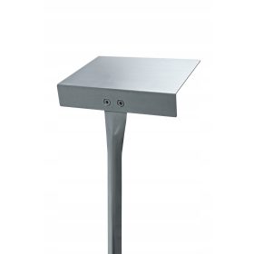    Vtični vrtni znak/označevalnik, nerjaveče jeklo, (155x105x450mm)