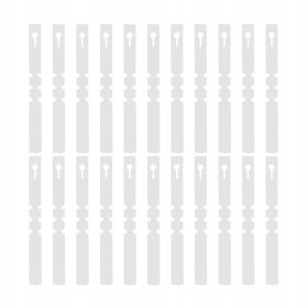    200 PRAKTIČNIH BELIH PVC ETIKET/ROK ZA OZNAČEVANJE RASTLIN IN DREVESA