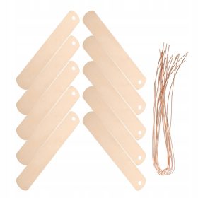    30 KOSOV TRAJNIH BAKRENIH VRTNIH ETIKET ZA OZNAČEVANJE RASTLIN