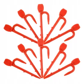    KOMPLET PLASTIČNIH VRTNIH SPONK ZA OPORO IN DRŽANJE RASTLIN