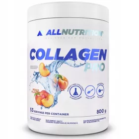   ALLNUTRITION COLLAGEN PRO 800 g – Hidroliziran breskov kolagen, vitamini C, D, K, kalcij in 17 aktivnih snovi za podporo sklepom, kostem, hrustancu in koži