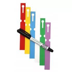    MARKER ll + 6 BARVNE nalepke z zankami za opis rastlin 160x17mm (17x160)600