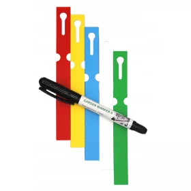    MARKER ll + 5 BARVNIH etiket z zanko za opis rastlin 160x17mm (17x160)500