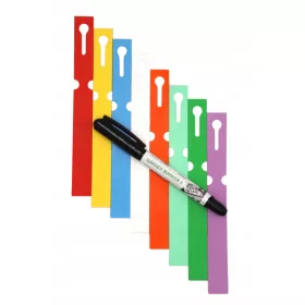    MARKER ll + 8 BARVNIH nalepk z zankami za opis rastlin 160x17mm (17x160)800