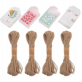    1 KOMPLET VEČNAMENSKIH NALEPK Z ZAHVALO ZA OKRAŠITEV DARILA