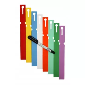    MARKER ll+ 8 BARVNE nalepke z zankami za opis rastlin 250x25mm (25x250) 800