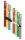  MARKER ll+ Etikete 8 BARV zanka za opis rastlin 250x17mm (17x250) 800