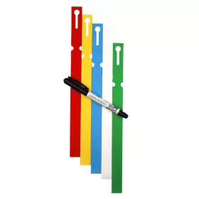    MARKER II+ Etikete 5 BARV zanka za opis rastlin 327x20mm (20x327) 500