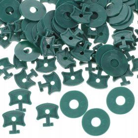    100 ZELENIH SPONK ZA RASTLINJAKE Z BLAZILNICAMI - TRPEŽNE IN PRAKTIČNE