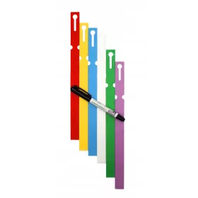    MARKER ll+ 6 BARVNE nalepke z zankami za opis rastlin 327x20mm (20x327) 600