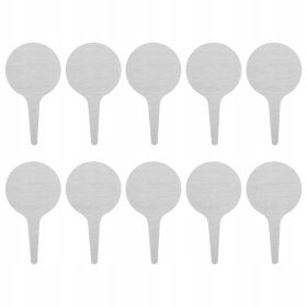    50 KOSOV JEKLENIH ETIKET ZA OZNAČEVANJE VRTNIH RASTLIN - TRPEŽNE IN ESTETSKE