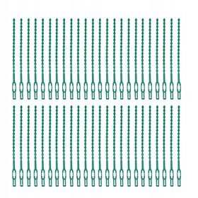    150 ZELENIH PLASTIČNIH KABELSKIH VEZIC ZA OPORO VRTNIH RASTLIN IN VINSKIH TRTI