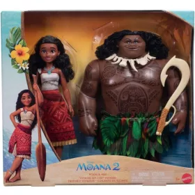   Disney Moana 2 KOMPLET – 2 veliki punčki Moana in Maui, 3+