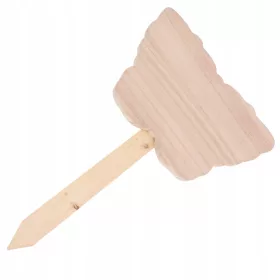    ELEGANTNE LESENE ETIKETE ZA OZNAČEVANJE RASTLIN - KAKI BARVA