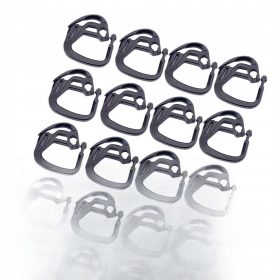    100 KOSOV SPONK ZA SENČNO MREŽO, NE BODO POVZROČILE POŠKODBE