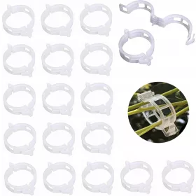    GardenGloss 24 velikih sponk za rastline - podporne sponke za vzpenjavke